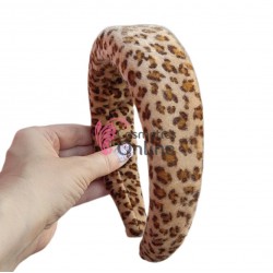 Bentita deosebita pentru par Hand Made BTP060DD - Model animal print